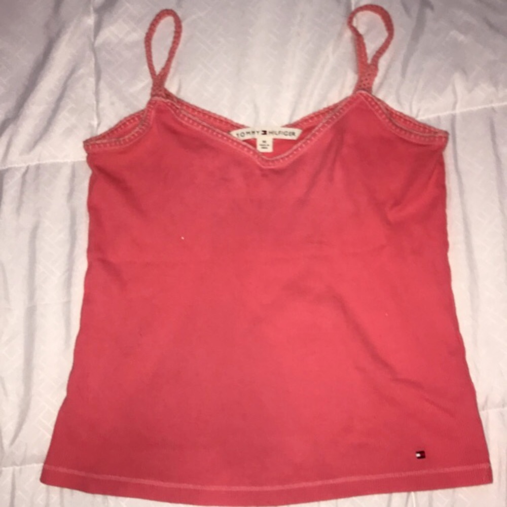Coral Tommy Hilfinger tank top